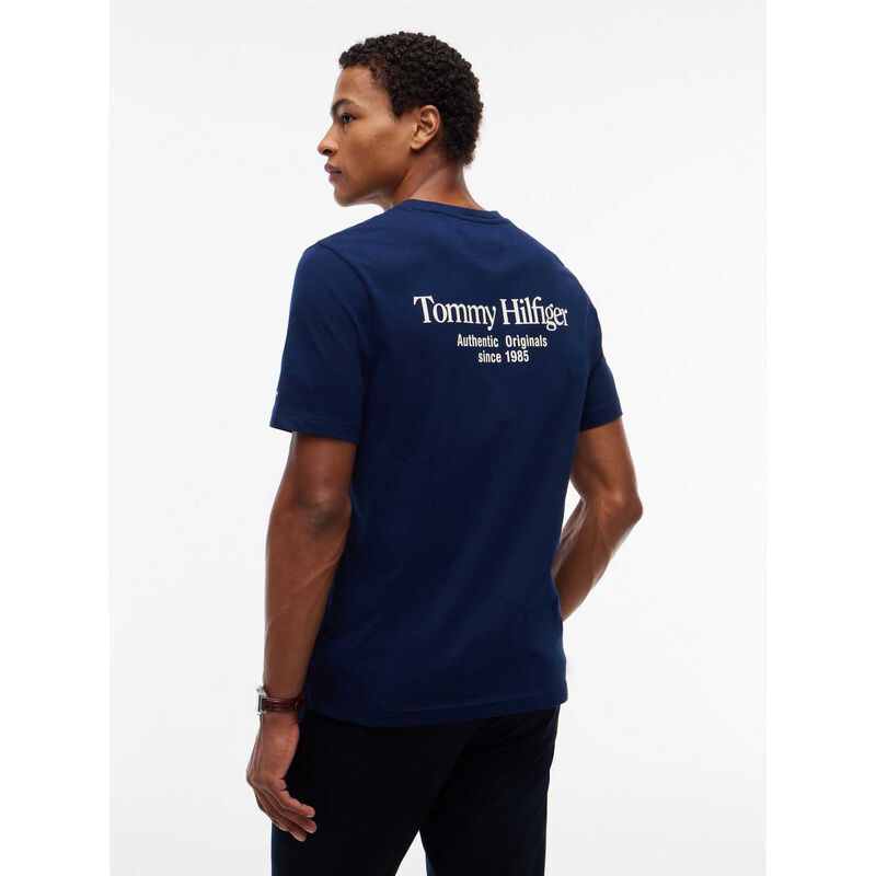 Tommy Hilfiger Back Logo Crew Neck T-Shirt image number 1